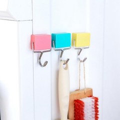 Pack of 5 Creative Super Strong Magnetic Hooks, Colorful Heavy Duty Powerful …