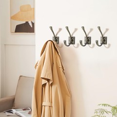 Vintage Wall Hooks,2 Pack Coat Hooks Hardware Towel Hooks for Hanging Coats B…