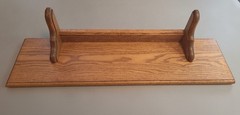 Vintage Handcrafted Rustic Country Style Solid Oak Wood Wall Shelf 24″