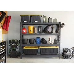 Ironton 4-Tier Storage Shelving, 77in.W x 72in.H x 24in.D