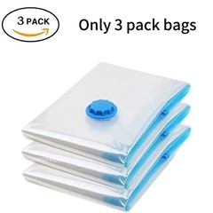 Vacuum Storage Bags Clothes Bedding Space Saver Compression Seal Organizer