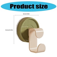 Practical Suction Cup Hook Holds Several Basins Easy Installation No Drilling