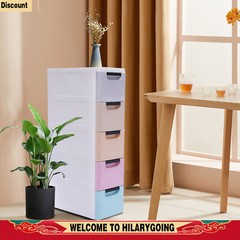 Plastic Drawers Dresser with 5 Drawers Tower Closet Storage Organizer Cabinet