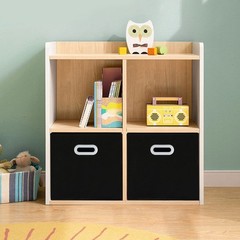 Fabric Storage Bins w/ Sturdy Handles, Foldable Cube Organizer for Decluttering