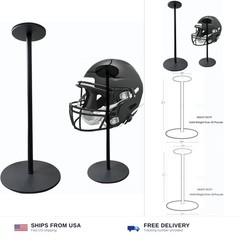 Heavy Duty Metal Helmet Stand Hat Display Rack Cap Wig Holder Helmet Display …