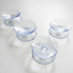 10pcs Double Sided Suction Cups 20/30/35mm Glass Table Fish Tank Clear Sucker