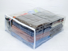 5-Pack X-Large (20″ x 23″ x 8″) Heavy Duty Vinyl Zippered Storage Bags (Clear) f