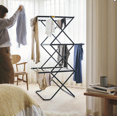 Joseph Joseph Airframe Clothes Drying Rack with Long Garment Hanging Rails