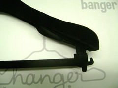 VALENTINO BLACK VELVET FELT 14 1/2 ” SUIT (re) HANGERS SET 9
