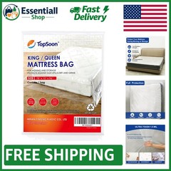 Durable Waterproof Mattress Storage Bag – Fits King & Queen Sizes | Clear Design