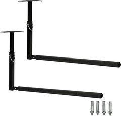 Garage Ceiling Storage Rack Kit Adjustable Heavy Duty Overhead Shelving