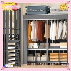 Premium Quality 66 in Portable Closet Wardrobe Clothes Storage Organizer w/Cover