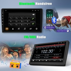 10″ Car Stereo for Jeep Wrangler Commander Liberty Wireless CarPlay Android Auto