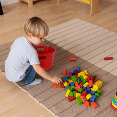Multicolor 12-Pack Stackable Storage Baskets for Home, Toys & Clothes