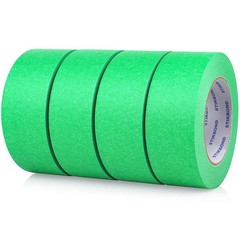 4-Packs Green Painters Tape 2inch x 55 Yards (220 Total Yards), Medium Adhesi…