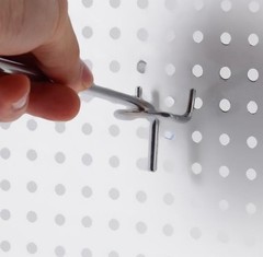 Cutadash Pegboard Hooks, 2 INCH, 32 PCS Kit, Peg Board Hooks Organizer, Fit 1…