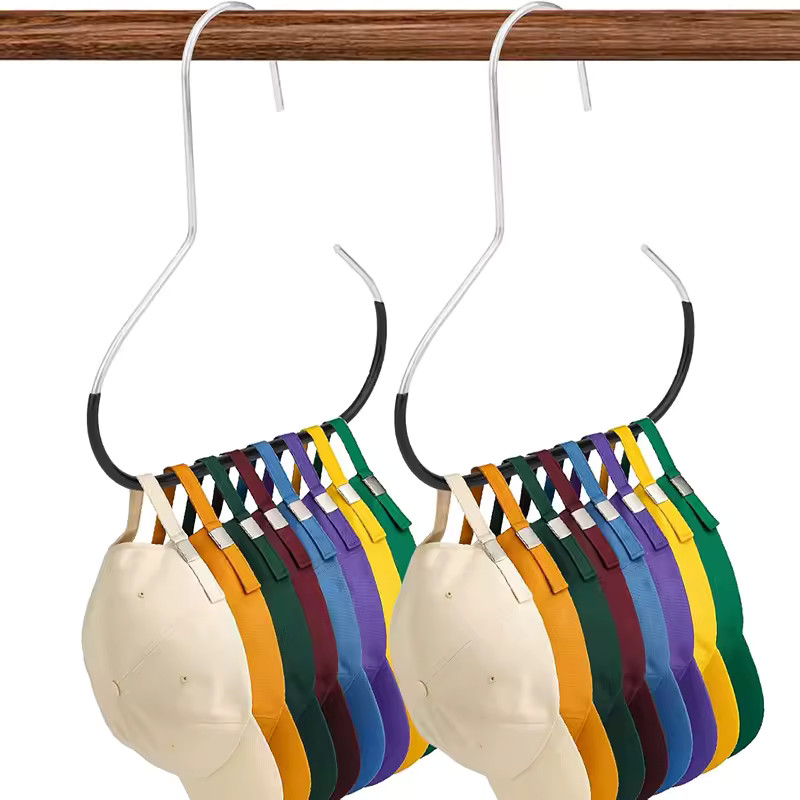 2PCS Hat Rack Organizer – Stylish, High-Capacity Cap Storage for Home