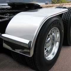 TFEN-H59 Fenders-Half-60in Smooth (25-35in)-14 Ga.