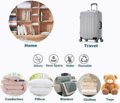 5/10 Pack Vacuum Storage Bags Space Saver Garment Seal Clothes Compression Bag