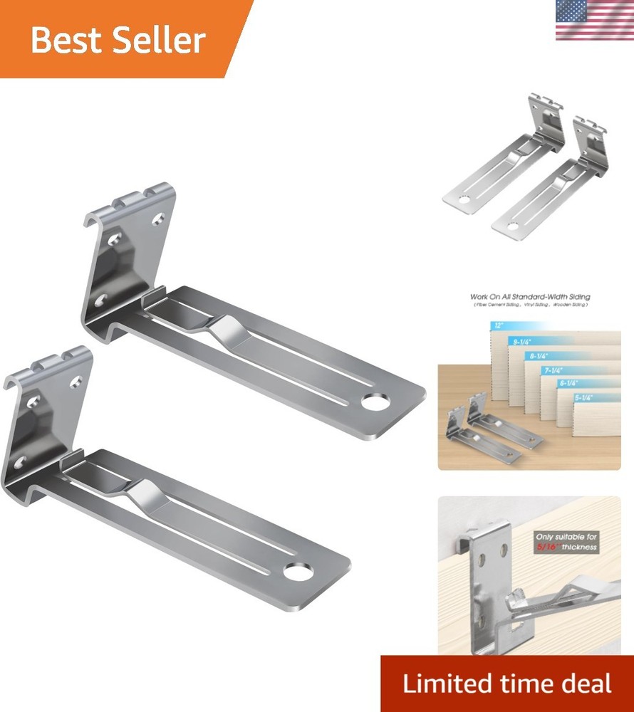 2 Pack Hangers for Hardie Board ,5/16-Inch Fiber Cement Lap Siding Installati…