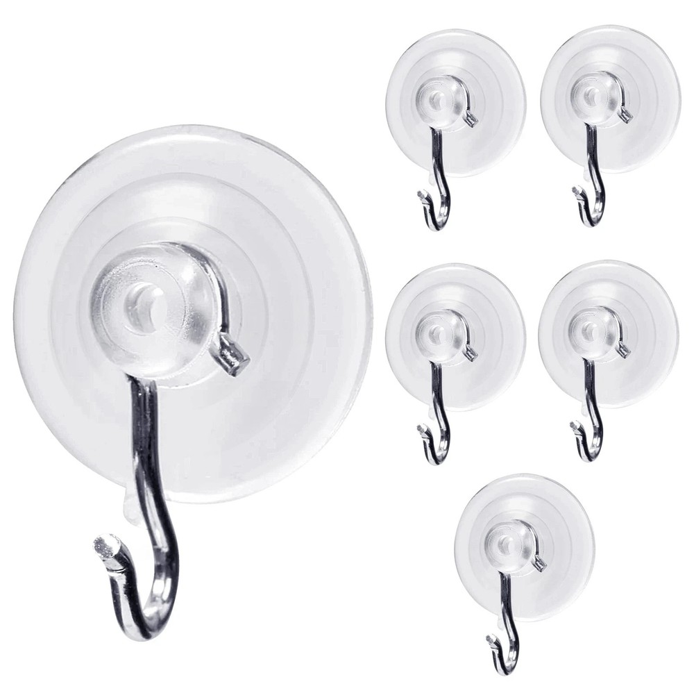Holiday Joy – World’S Strongest All Purpose 1 3/4 Inch Suction Cups With Hooks –