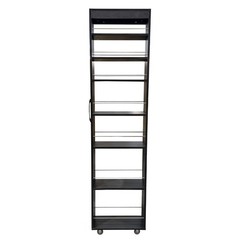 7 Tier multi-functional pull-out multi-tier storage Single-sided open shelf