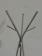 ⭐ IKEA EKRAR Tripod-Style Hat & Coat Rack Stand – CHROME – Discontinued Style ⭐