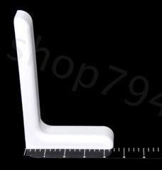 EVERBILT Shelf Brackets and Covers White (18×7″x4.5″)(1×9.25″x5-7/8″)+1 Extra