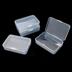 4pc Small Plastic Storage Container Box DIY Coins Screws Jewelry Travel Beads US