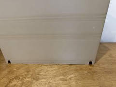 Vintage 2007 Home Solutions Small Stacking Bin Tan Plastic 13.5”x11”x9.25” Homz