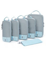 BAGSMART 6-Piece Packing Cube Set – Lightweight Luggage Organizers for Travel…