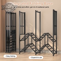 59″ Heavy Duty Closet Organizer Portable Wardrobe Clothes Shoe Clothes Racks