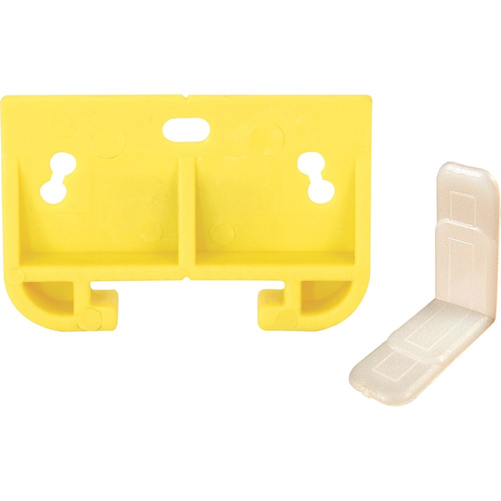 Prime-Line Products R 7154 Drawer Guide Metal 3/32 in. x 1-9/32 in., Yellow