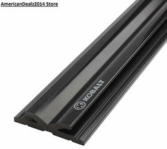 Kobalt 32-in Black Plastic Storage Rail Multipurpose Garage Wall Organizer Home