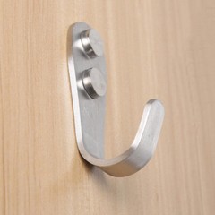 10Pcs Wall Hooks Towel Coat Hanger 304 Stainless Steel Heavy Duty School Hanging