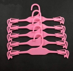 10 pcs Plastic Hangers hanger rack Sleek Great for Bras Panties Underwear 26cm