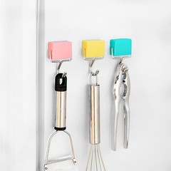 Pack of 5 Creative Super Strong Magnetic Hooks, Colorful Heavy Duty Powerful …
