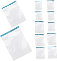 12pcs Vacuum Compression Storage Bags Hand Roll without Pump Pa+pe Material 3…