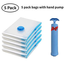 Vacuum Storage Bags Clothes Space Saver 3 5 7 10 Pack | Vacuum Seal Bags Travel