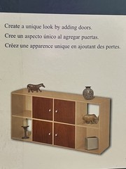 ClosetMaid Cube Door M55 08648 Cubeicals 11×11 Cherry