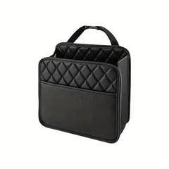 PU Leather Car Seat Organizer Storage Bag Universal Auto Backseat Pocket
