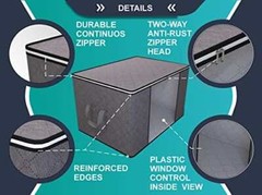 85L Extra Large Bedding Storage Bags Closet Organizer Foldable