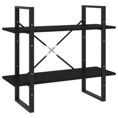 Bookshelf Book Cabinet Shelving Unit for Living Room Engineered Wood vidaXL