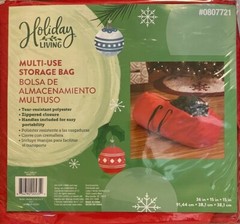 Holiday Living Large Multi-Use Storage Bag – 36″ x 15″ x 15″ – 0807721 – NEW