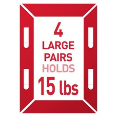 Command Large Picture Hanging Strips, White, Holds up to 16 lbs, 14-Pairs, Easy