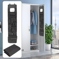 Police Style Hanging Closet, 52 x 11 Inches Shelf Hanging Work Locker Organiz…