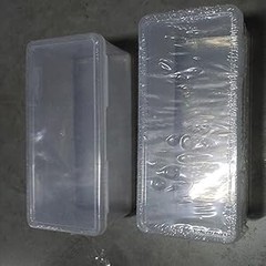 Bread Stora Box Airtight Plastic Container 7.48X3.74X2.36In