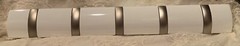 Umbra New Contemporary Modern White Wood Metal 5 Hooks Coat Hat Rack Organizer