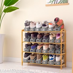 One-Piece Shoe Slot Organizer 10 Pack, Space-Saving Stackers for Closet, Entr…