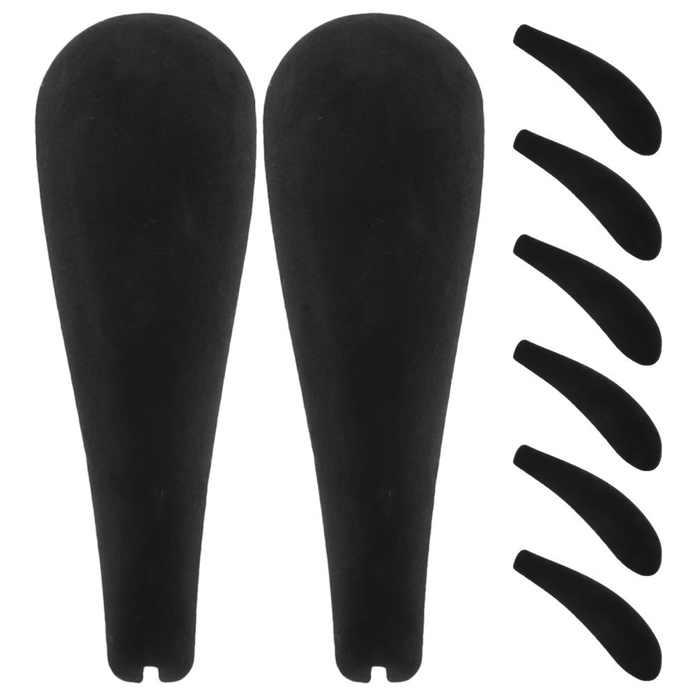 8Pcs Universal Fit Velvet Shoulder Protector Pads for Clothing Hanger Support